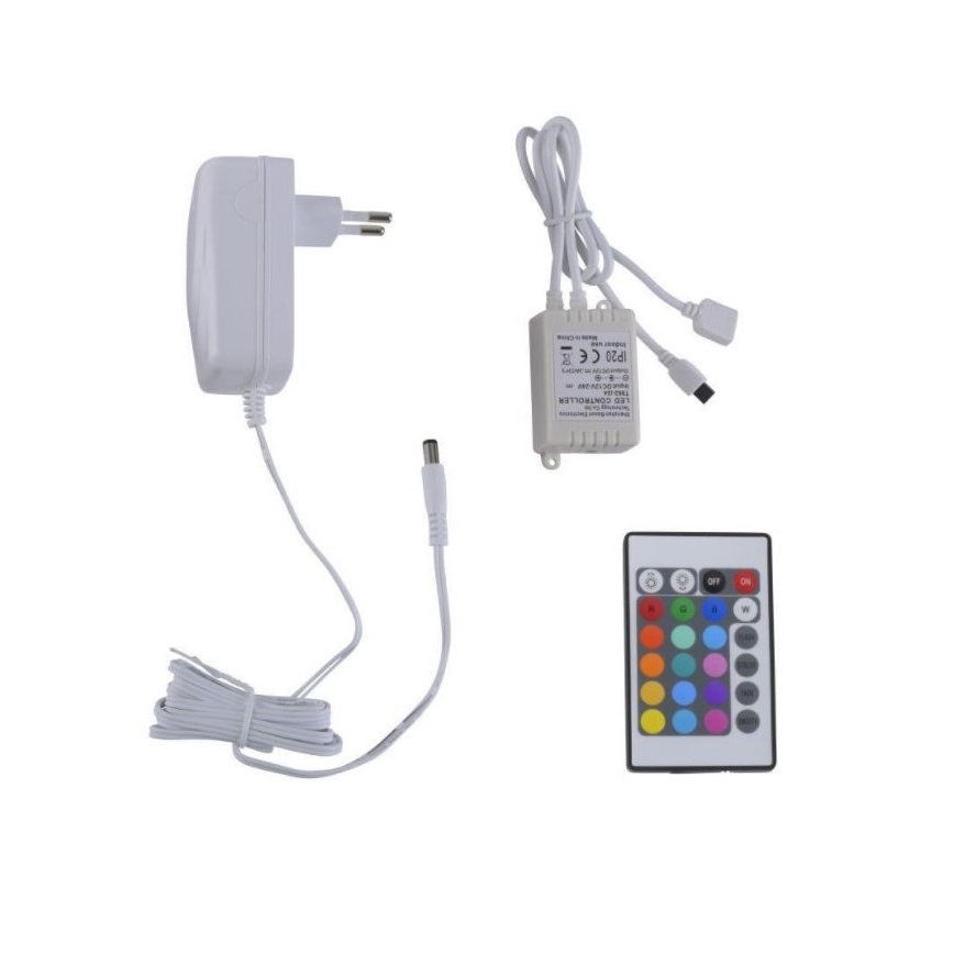 Paul Neuhaus 1205-70 - Striscia LED RGB Dimmerabile TEANIA 10m LED/30W/12/230V + telecomando