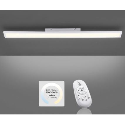Paul Neuhaus 16537-16-O - Panneau monté en surface à intensité variable FLAT LED/21W/230V + Télécommande