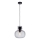 Paul Neuhaus 2003-25 - Suspension filaire SHITAKE 1xE27/10W/230V d. 25 cm fumé