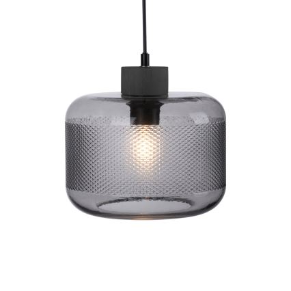 Paul Neuhaus 2005-25 - Suspension filaire BOLETUS 1xE27/10W/230V d. 23,5 cm gris