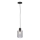 Paul Neuhaus 2006-25 - Lampadario a sospensione con filo BOLETUS 1xE27/10W/230V diametro 14 cm grigio