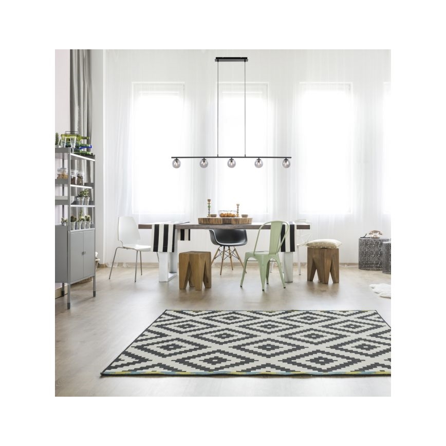 Paul Neuhaus 2026-18 - Lampadario LED su filo WIDOW 5xG9/3W/230V
