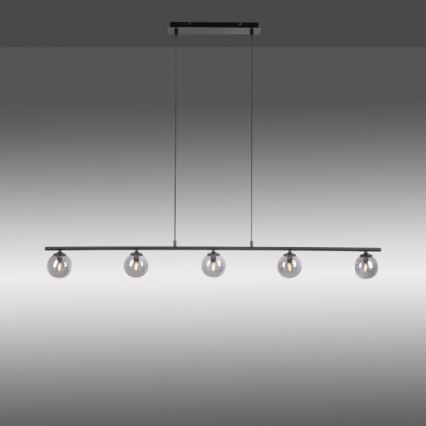 Paul Neuhaus 2026-18 - LED-Kronleuchter an Schnur WIDOW 5xG9/3W/230V