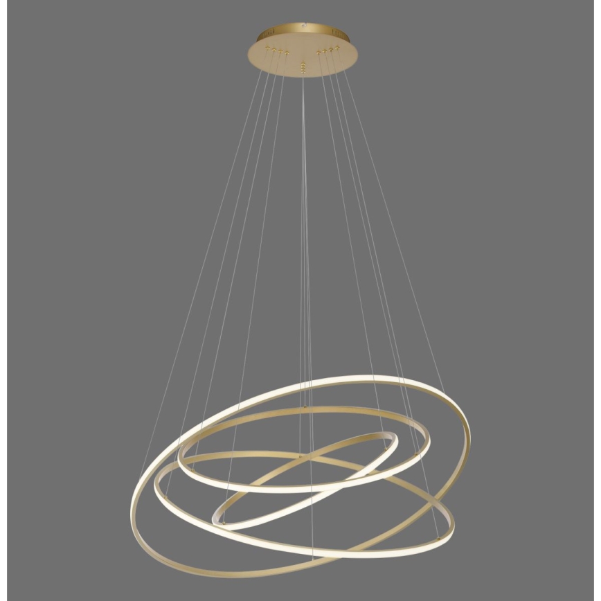 Paul Neuhaus 2124-60 - Lampadario a sospensione con filo LED dimmerabile TESSARA LED/97W/230V 2700-5000K + telecomando