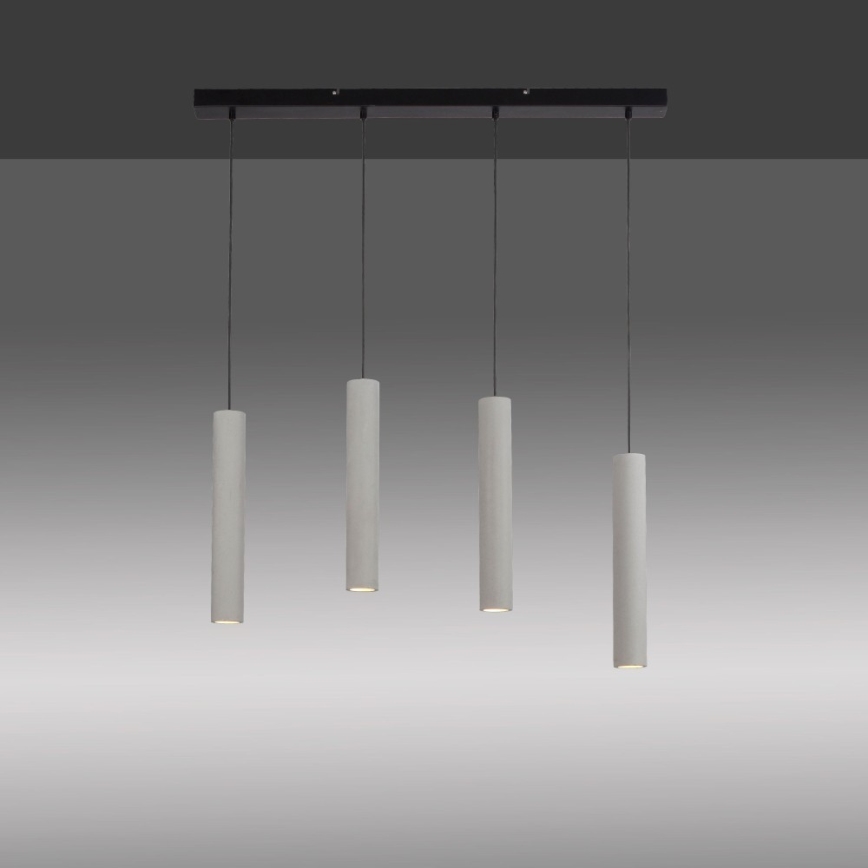 Paul Neuhaus 2204-22 - Lampadario su corda ETON 4xGU10/35W/230V