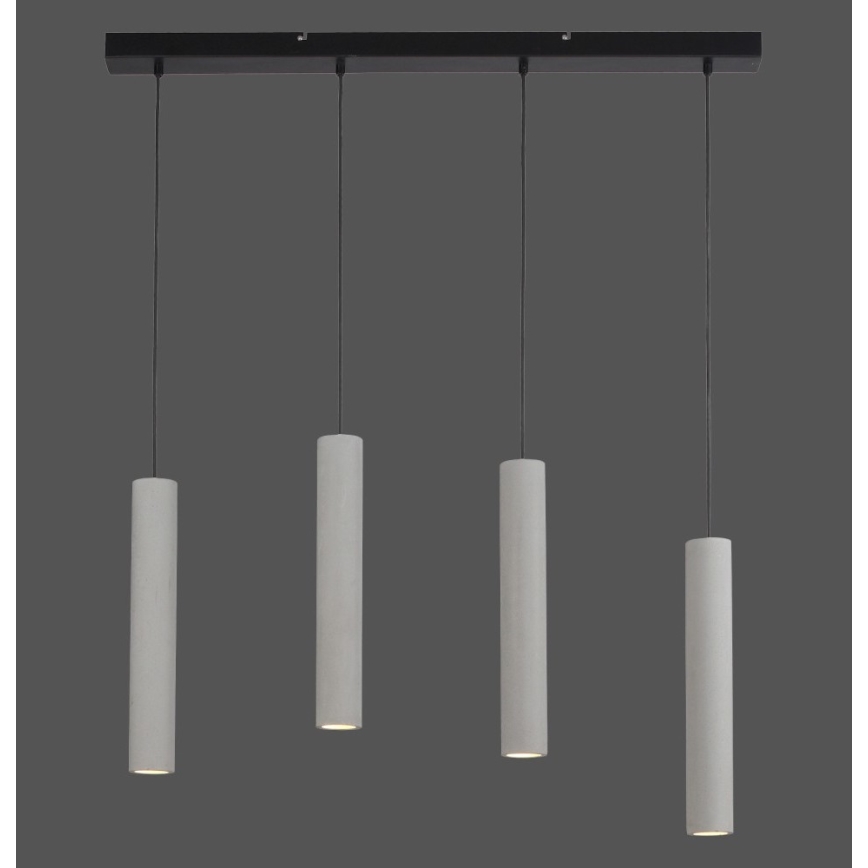 Paul Neuhaus 2204-22 - Lampadario su corda ETON 4xGU10/35W/230V