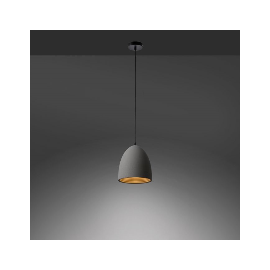 Paul Neuhaus 2231-22 - Suspension filaire ETON 1xE27/40W/230V béton