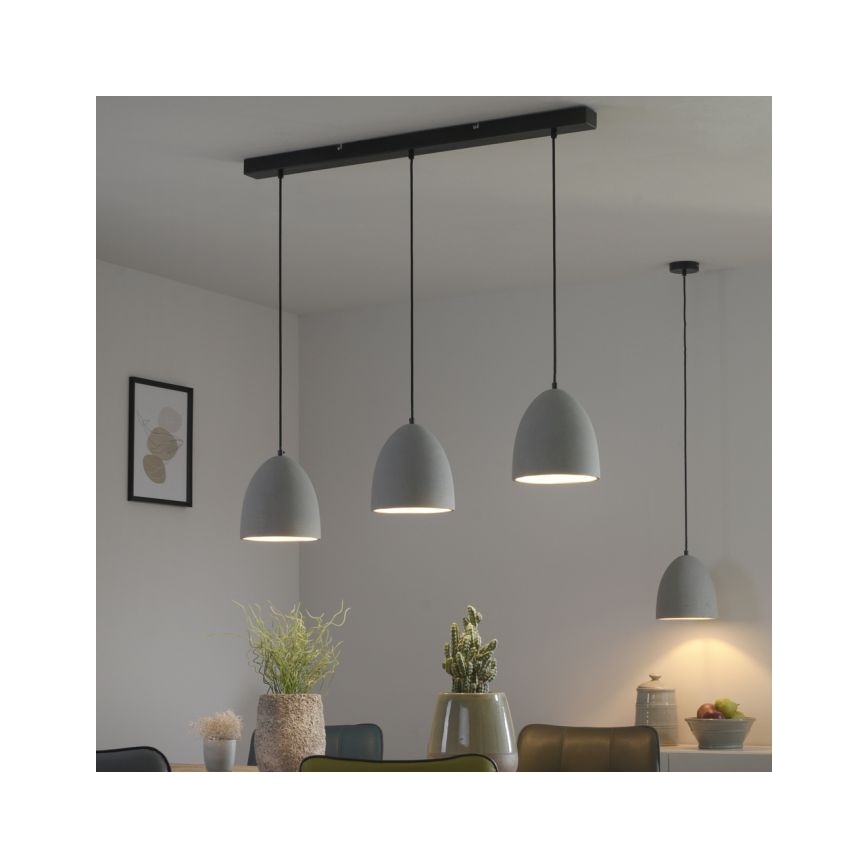 Paul Neuhaus 2233-22 - Lampadario su corda ETON 3xE27/40W/230V