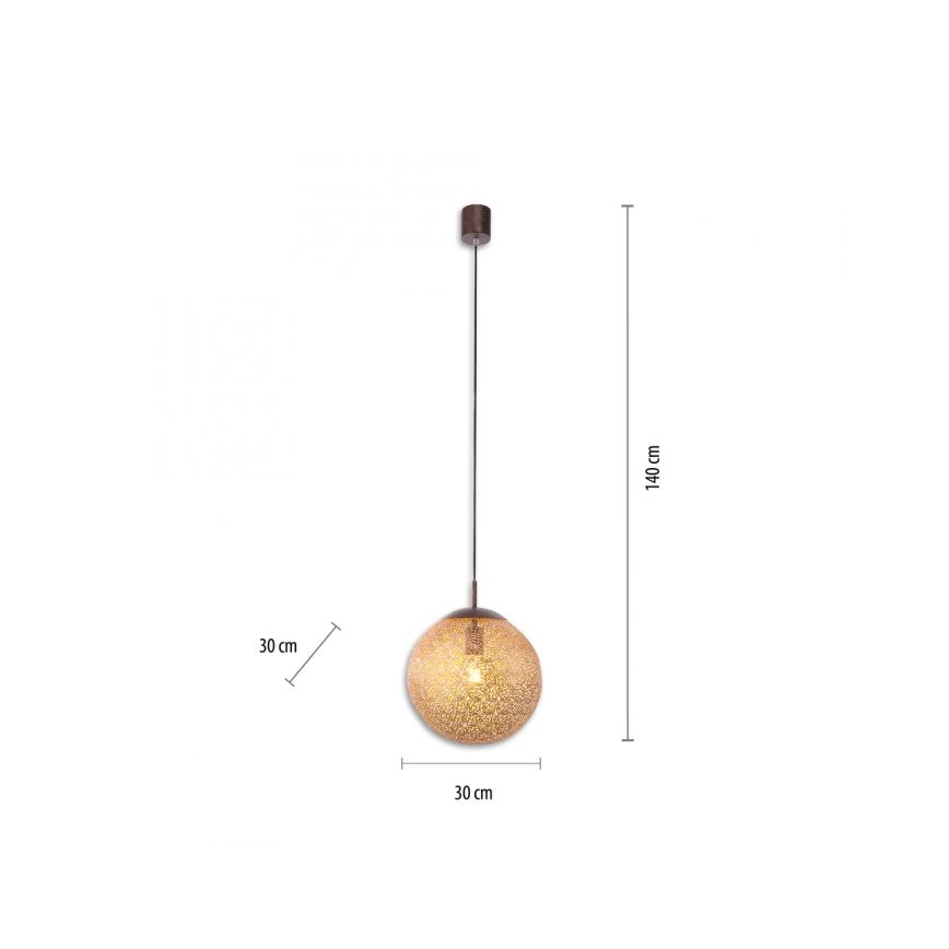 Paul Neuhaus 2420-48 - Lampadario a sospensione con filo GRETA 1xE27/60W/230V diametro 30 cm