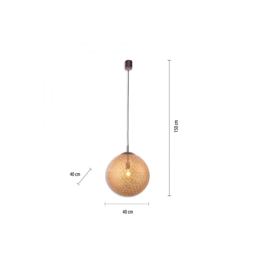 Paul Neuhaus 2421-48 - Lampadario a sospensione con filo GRETA 1xE27/60W/230V diametro 40 cm