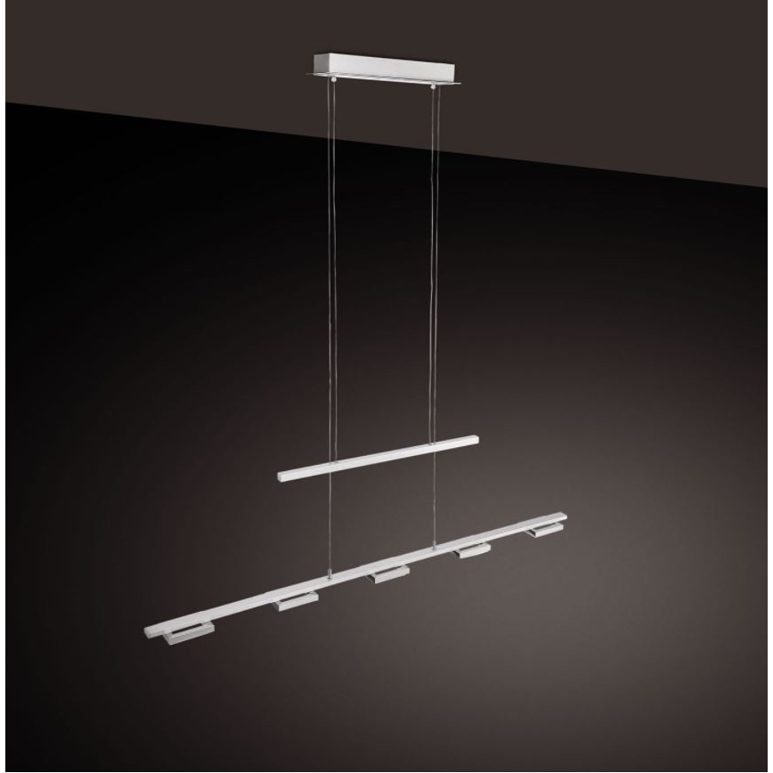 Paul Neuhaus 2446-55 - Suspension filaire LED à intensité variable INIGO 5xLED/4W/230V