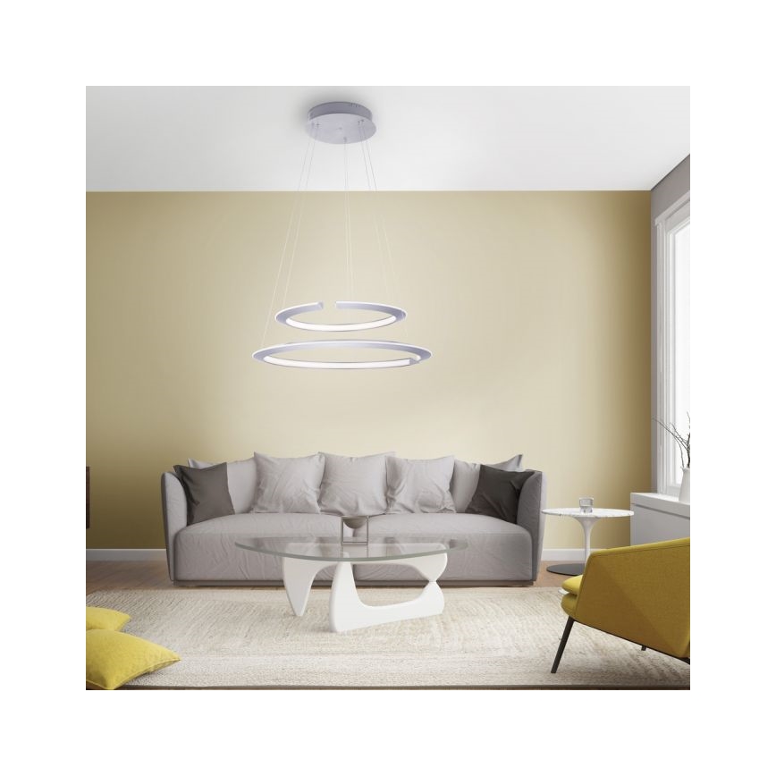 Paul Neuhaus 2491-55 - Lampadario LED dimmerabile su filo ALESSA 2xLED/26W/230V + TC
