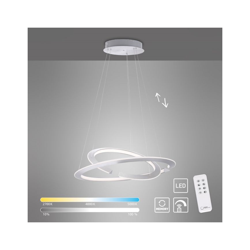 Paul Neuhaus 2491-55 - Lampadario LED dimmerabile su filo ALESSA 2xLED/26W/230V + TC