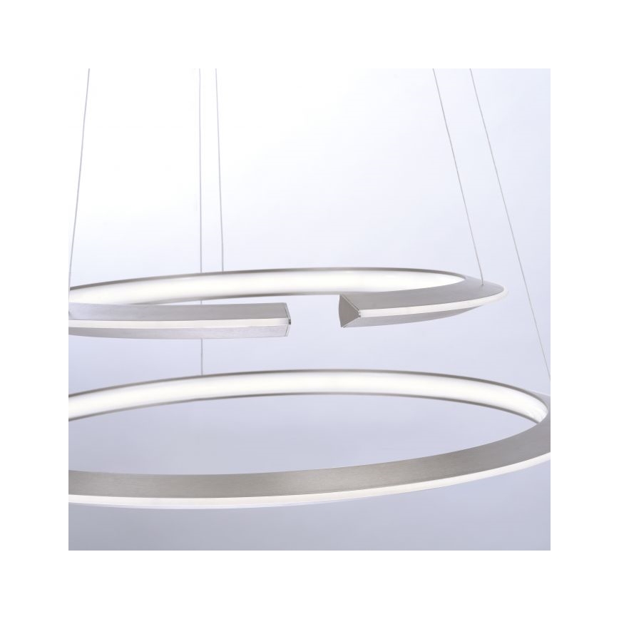 Paul Neuhaus 2491-55 - Suspension filaire à intensité variable ALESSA 2xLED/26W/230V + télécommande