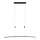 Paul Neuhaus 2530-13 - Dimmbarer LED-Kronleuchter an einer Schnur JANINA LED/27W/230V