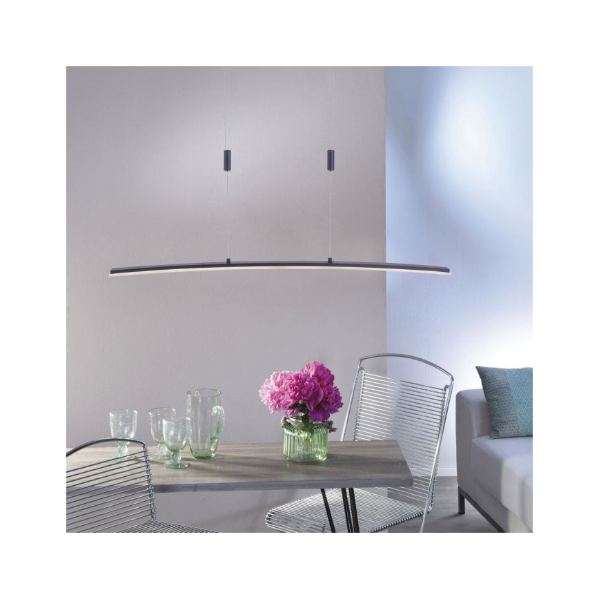 Paul Neuhaus 2530-13 - Dimmbarer LED-Kronleuchter an einer Schnur JANINA LED/27W/230V