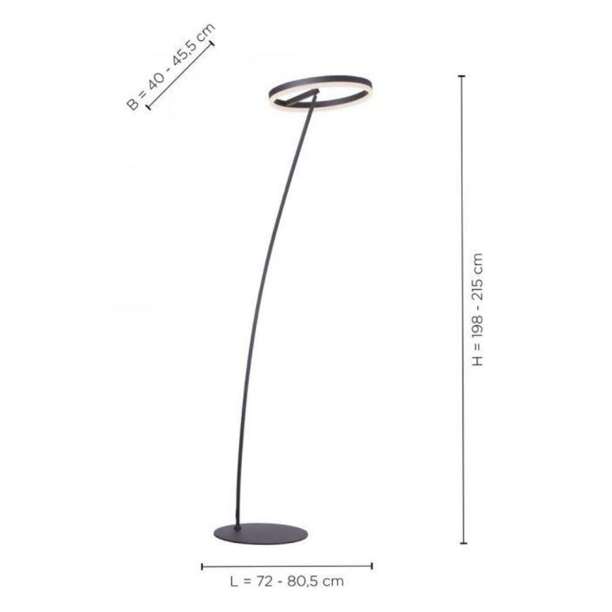 Paul Neuhaus 381-13 - LED Dimmbare Stehleuchte TITUS LED/19,5W/230V