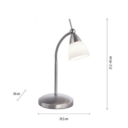 Paul Neuhaus 4001-55 - Lampe de table tactile à intensité variable PINO 1xG9/3W/230V chrome mat
