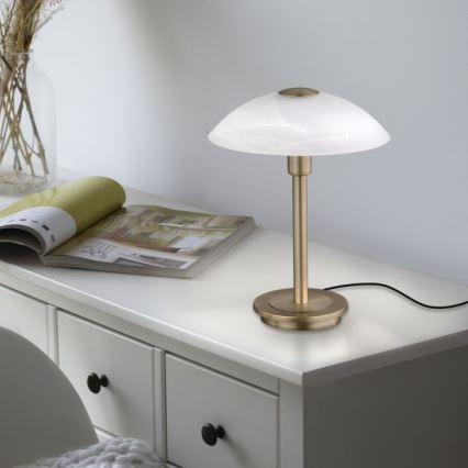 Paul Neuhaus 4026-11 - Lampe de table tactile à intensité variable ENOVA 1xG9/2,6W/230V