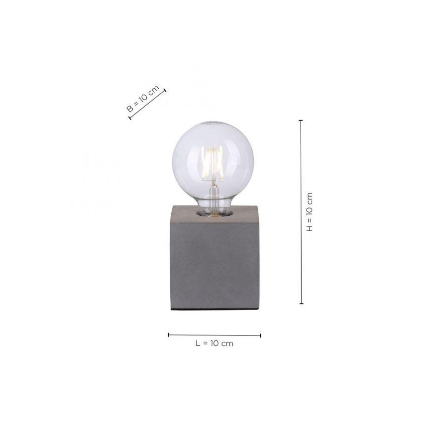 Paul Neuhaus 4069-22 - Lampada da tavolo ETON 1xE27/40W/230V