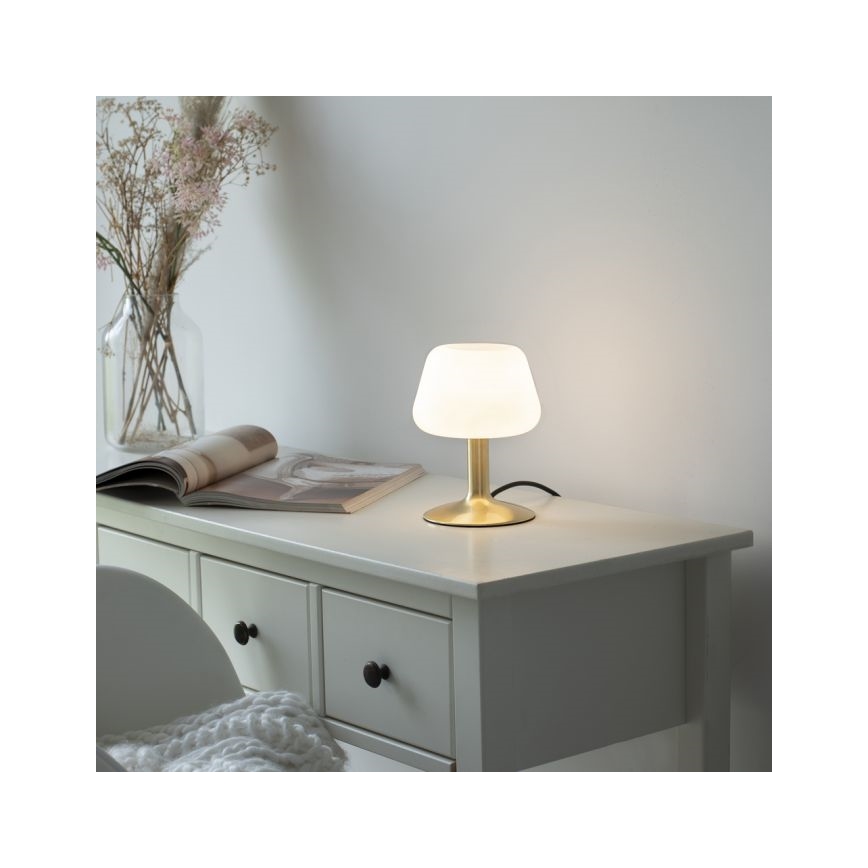 Paul Neuhaus 4078-60 - Lampe de table tactile à intensité variable TILL 1xG9/3W/230V laiton