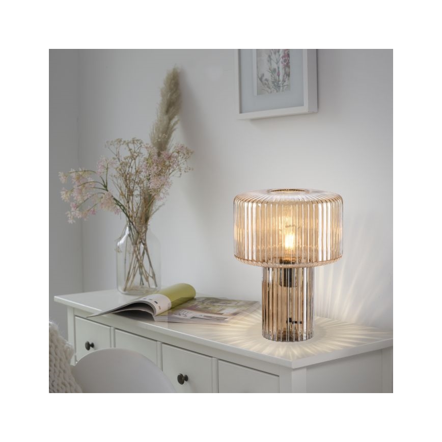 Paul Neuhaus 4092-27 - Lampe de table FUNGUS 1xE27/10W/230V beige