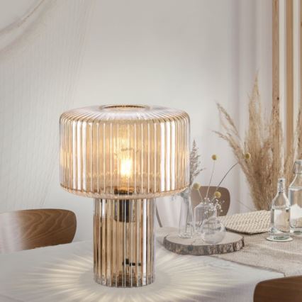 Paul Neuhaus 4092-27 - Lampe de table FUNGUS 1xE27/10W/230V beige