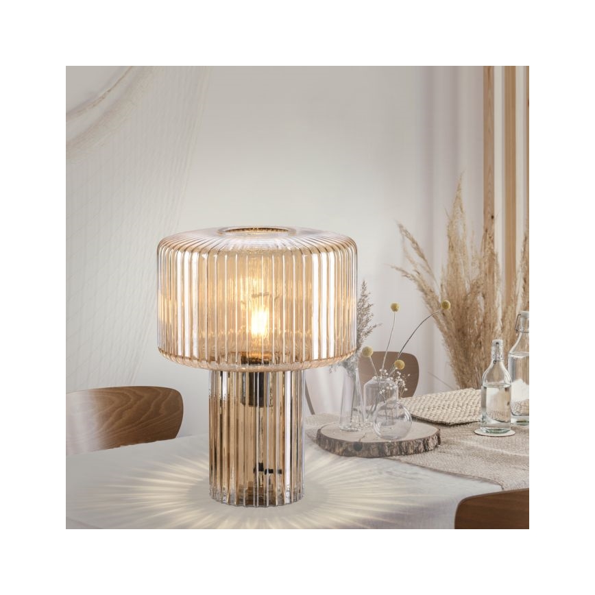Paul Neuhaus 4092-27 - Lampe de table FUNGUS 1xE27/10W/230V beige
