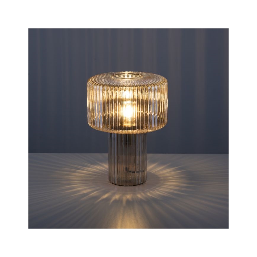 Paul Neuhaus 4092-27 - Lampe de table FUNGUS 1xE27/10W/230V beige