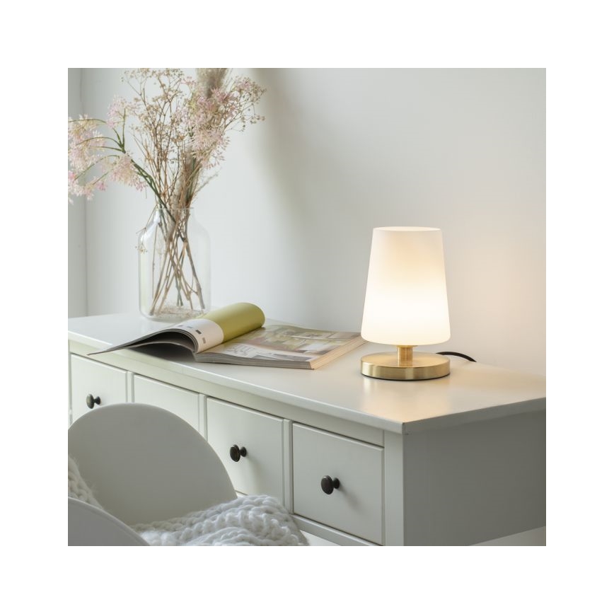 Paul Neuhaus 4146-60 - Lampe de table LED à intensité variable SONJA 1xG9/3W/230V laiton