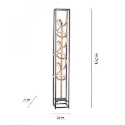 Paul Neuhaus 415-18 - Lampadaire dimmable LED SELINA 3xLED/10,2W/230V
