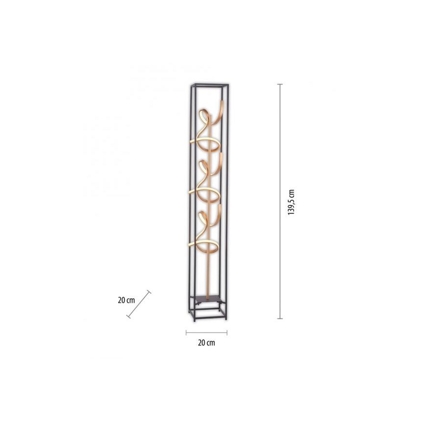 Paul Neuhaus 415-18 - Lampadaire dimmable LED SELINA 3xLED/10,2W/230V