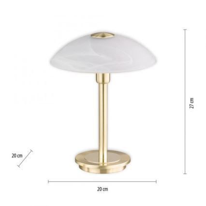 Paul Neuhaus 4235-60 - Lampe de table tactile à intensité variable ENOVA 1xG9/28W/230V