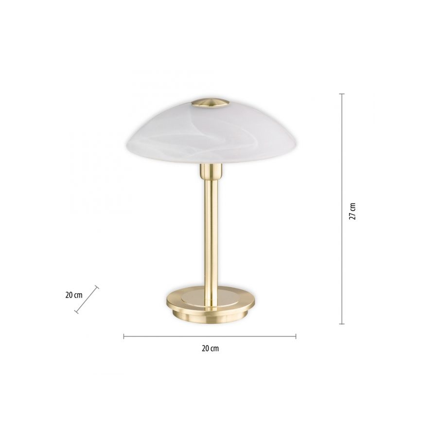 Paul Neuhaus 4235-60 - Lampe de table tactile à intensité variable ENOVA 1xG9/28W/230V