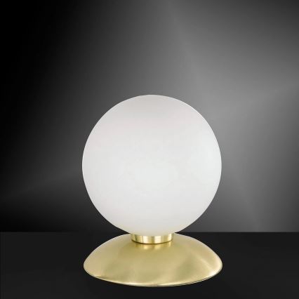 Paul Neuhaus 4437-60 - Lampada da tavolo dimmerabile a sfioramento BUBBA 1xG9/28W/230V dorata