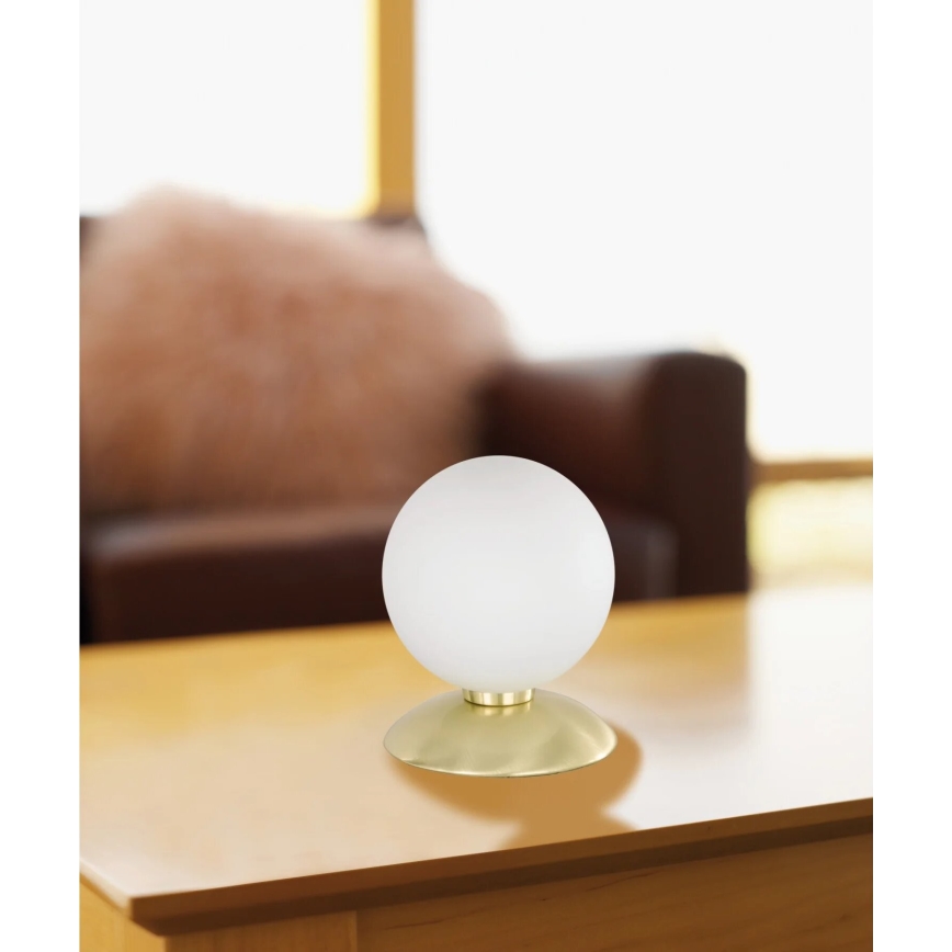 Paul Neuhaus 4437-60 - Lampe de table tactile dimmable BUBBA 1xG9/28W/230V dorée