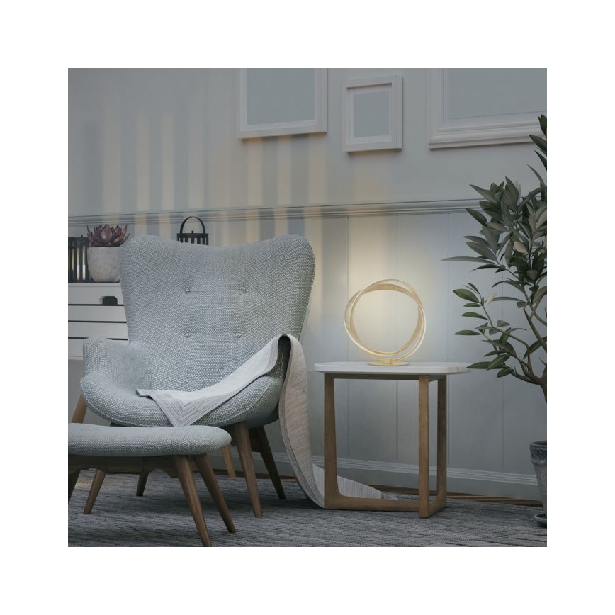Paul Neuhaus 4531-12 - Lampe de table à intensité variable MELINDA LED/18W/230V dorée