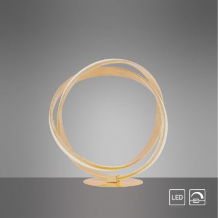 Paul Neuhaus 4531-12 - Lampe de table à intensité variable MELINDA LED/18W/230V dorée