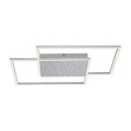 Paul Neuhaus 6024-55 - Lampadario LED dimmerabile da superficie YUKI LED/49W/230V + telecomando
