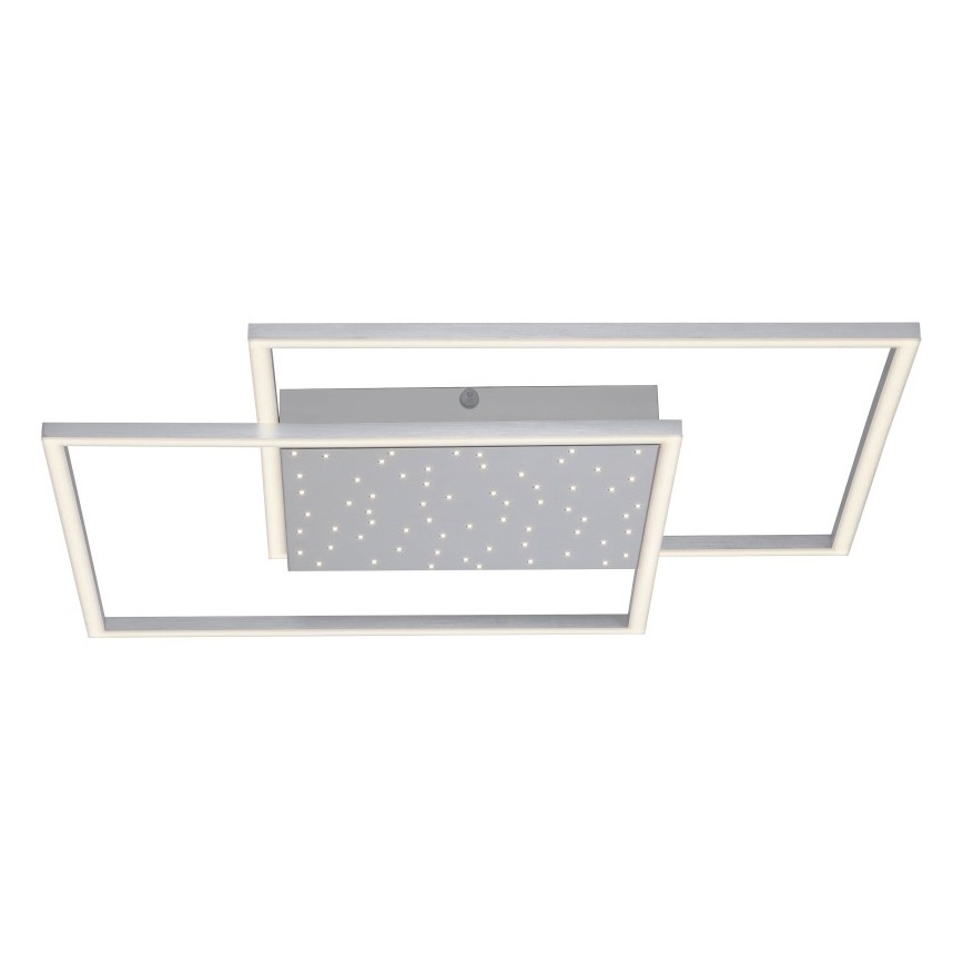 Paul Neuhaus 6024-55 - Lustre monté en surface à intensité variable YUKI LED/49W/230V + Télécommande