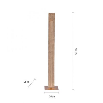 Paul Neuhaus 603-12 - Lampada LED da terra NEVIS LED/27W/230V