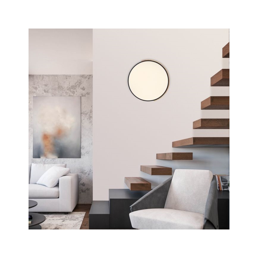 Paul Neuhaus 6071-18 - Plafoniera LED dimmerabile Q-PIATO LED/35W/230V diametro 51 cm 2700-5000K Wi-Fi + telecomando