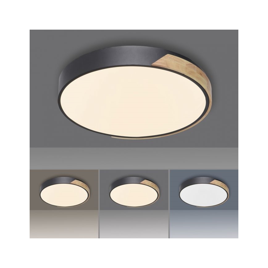 Paul Neuhaus 6071-18 - Plafonnier à intensité variable Q-PIATO LED/35W/230V d. 51 cm 2700-5000K Wi-Fi + télécommande