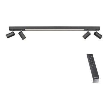 Paul Neuhaus 6121-13 - Spot à intensité variable PURE 4xLED/4W/230V + LED/9W 2700-5000K + télécommande