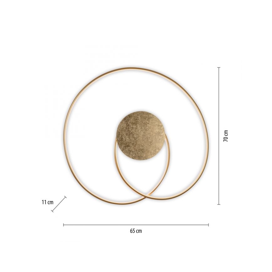 Paul Neuhaus 6189-12 - Plafonnier à intensité variable NASTRO LED/26W/230V