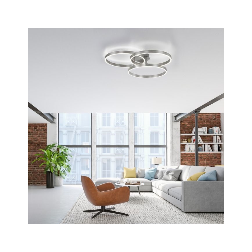 Paul Neuhaus 6233-55 - Dimmbare LED-Deckenleuchte PAAN LED/45,5W/230V 2700-5000K + Fernbedienung