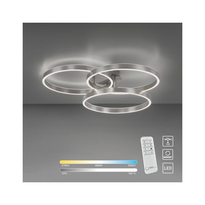 Paul Neuhaus 6233-55 - Plafoniera LED dimmerabile PAAN LED/45,5W/230V 2700-5000K + telecomando