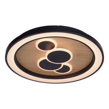 Paul Neuhaus 6284-79 - Plafoniera LED ELIZA LED/55,5W/230V diametro 60 cm quercia