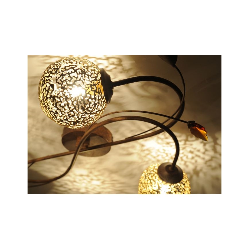 Paul Neuhaus 6395-48 - Lampadario a plafone GRETA 4xG9/40W/230V