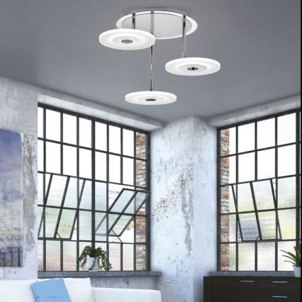 Paul Neuhaus 6446-Paul Neuhaus 6446-55 - Lampadario LED dimmerabile ADALI 3xLED/13W/230V55 - Plafoniera LED ADALI 3xLED/13W/230V